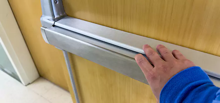 Installing a Push Bar on a Door Inver Grove Heights
